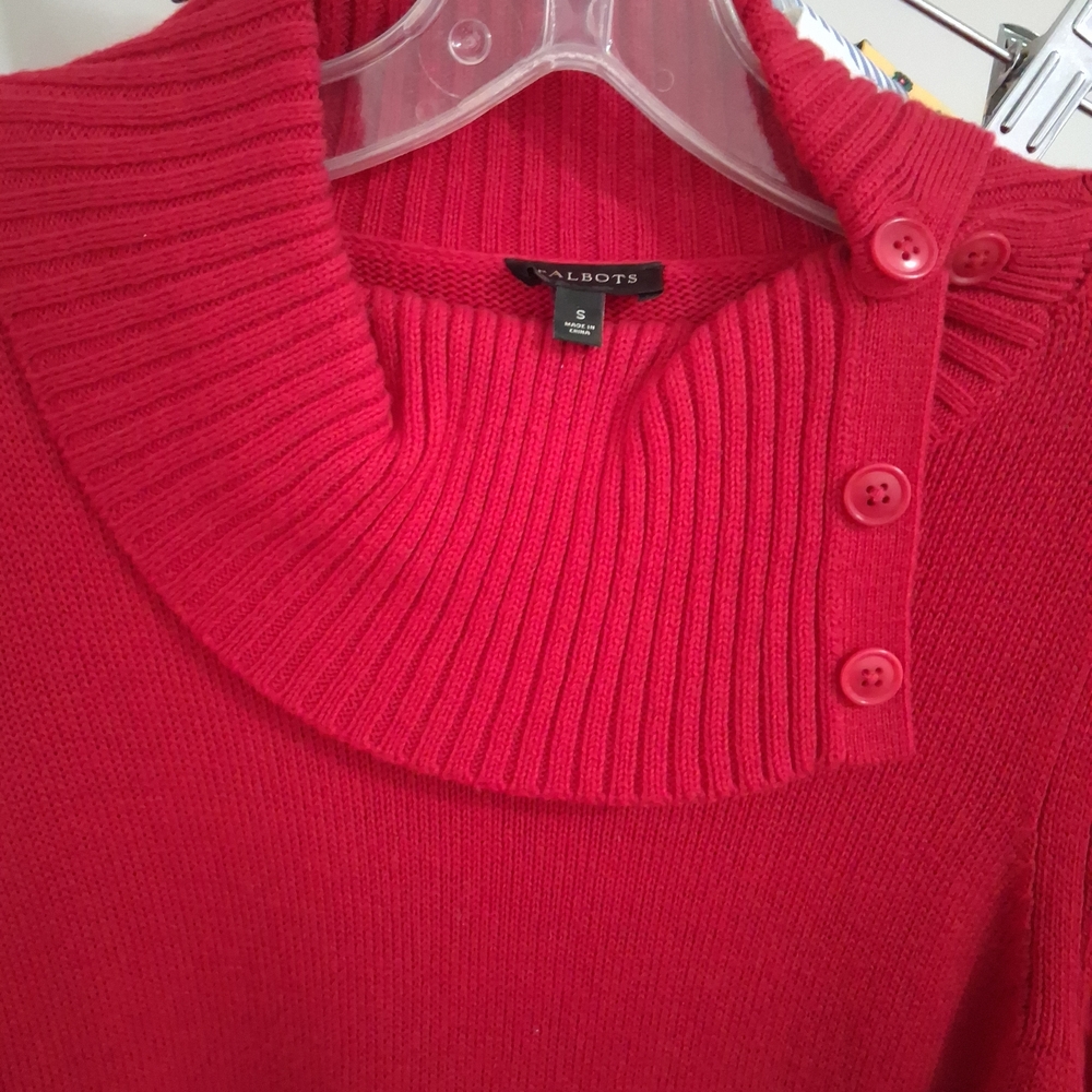 Talbots Women's Red Sweater